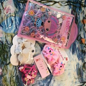 Kids Hair Accessories Bundle 4 Packs